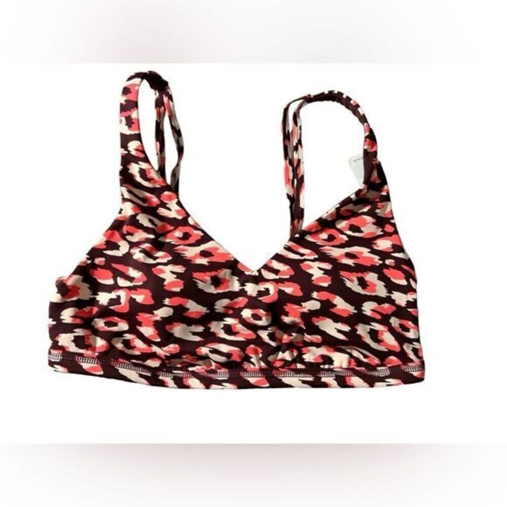 Offline By Aerie Goals Plunge Sports Bra bralette Maplewood Size medium‎